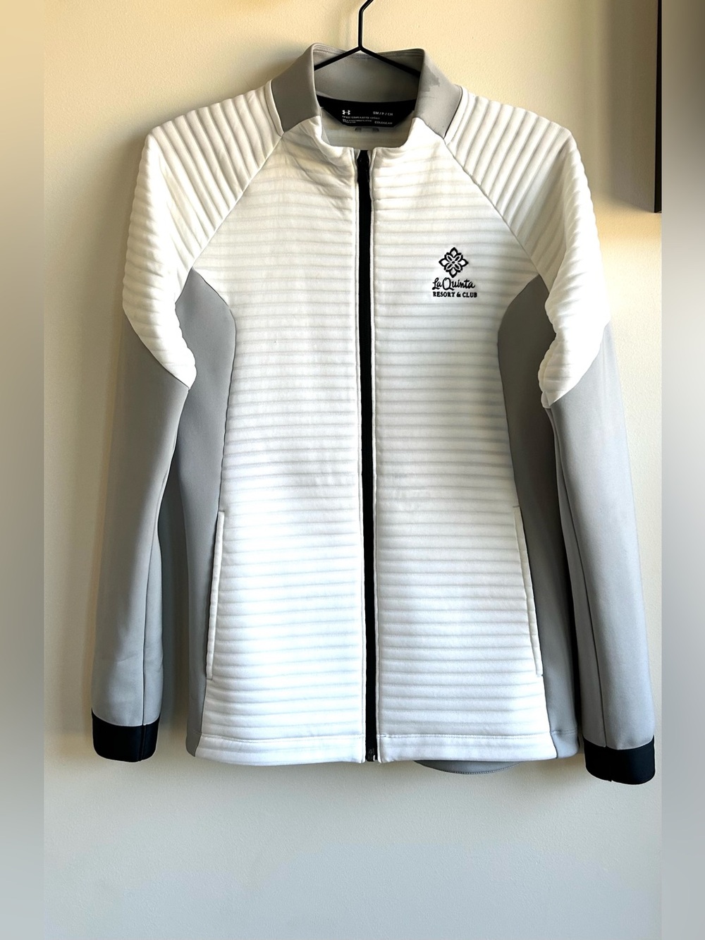 Under Armour Performance Jacket White & Gray Size S/M